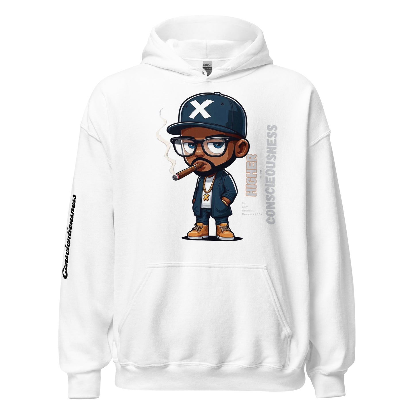 Higher Consciousness Unisex Hoodie by Amagiri Young