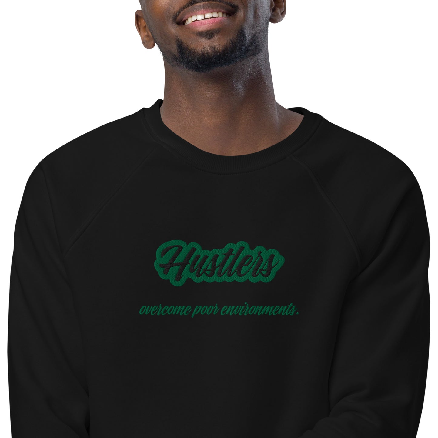 Hustlers Unisex organic sweatshirt by Amagiri Young