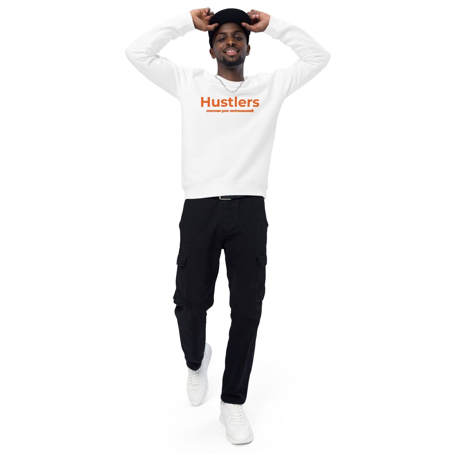 Hustlers orange sweatshirt by Amagiri Young