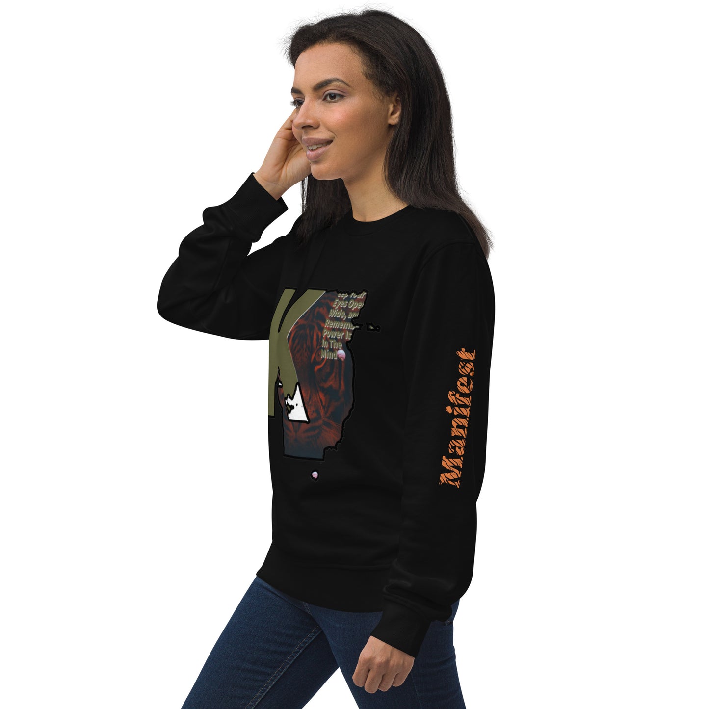 Manifest Unisex organic sweatshirt