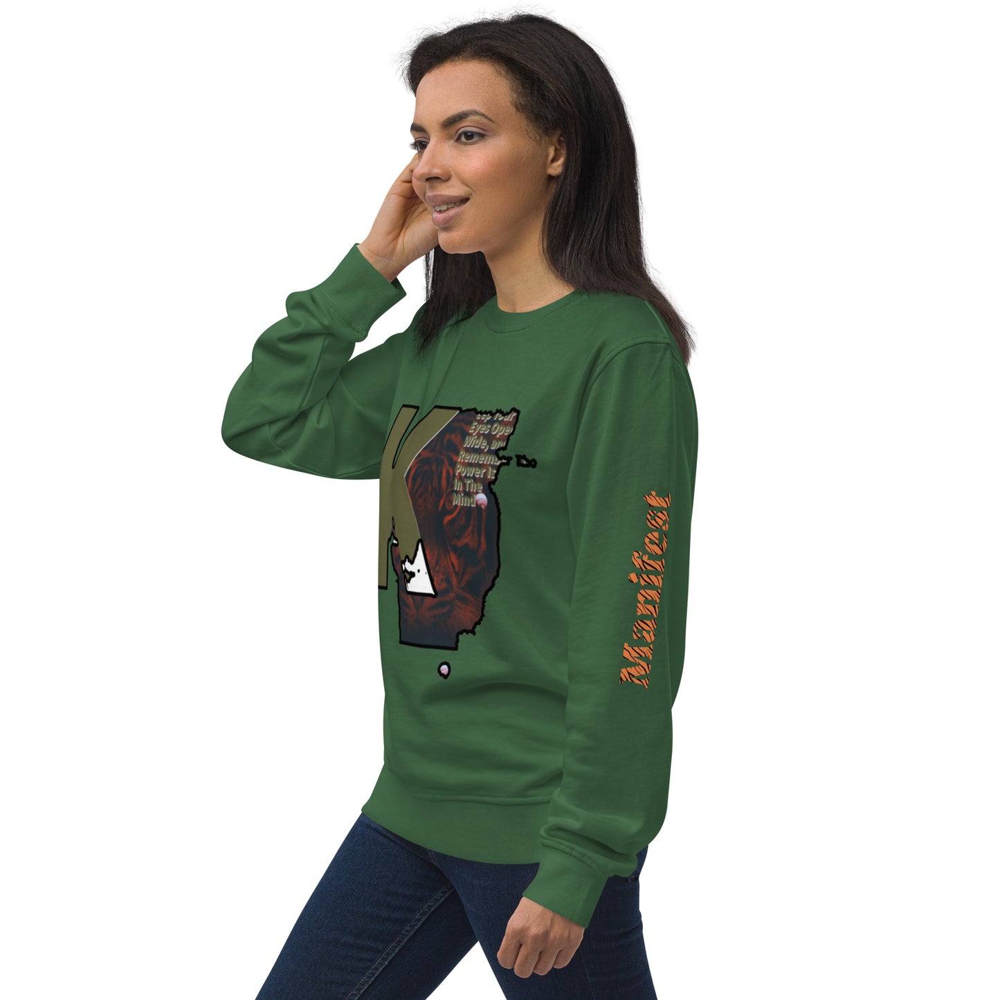 Manifest Unisex organic sweatshirt