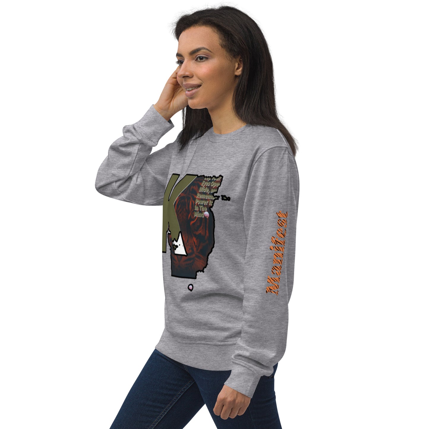 Manifest Unisex organic sweatshirt
