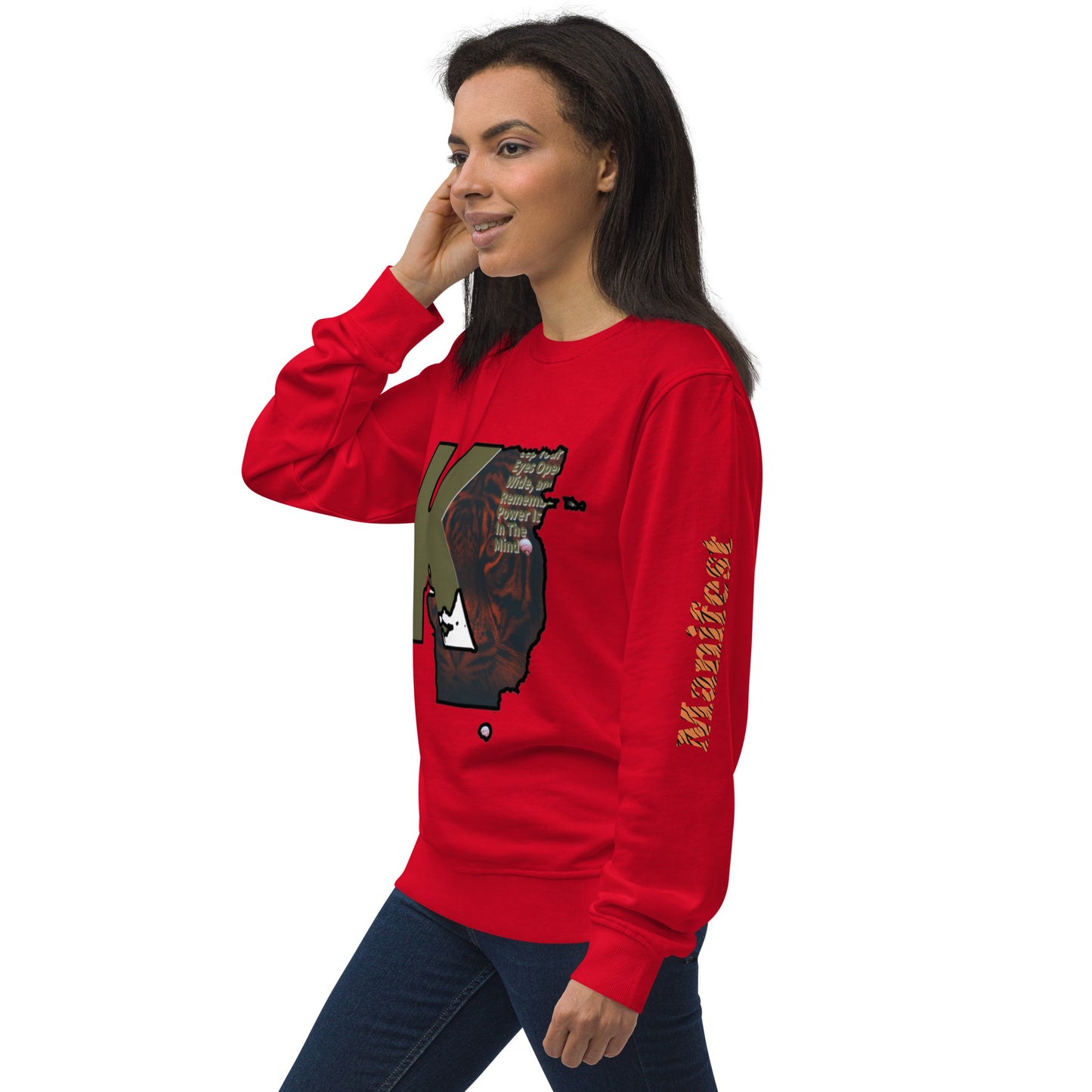 Manifest Unisex organic sweatshirt