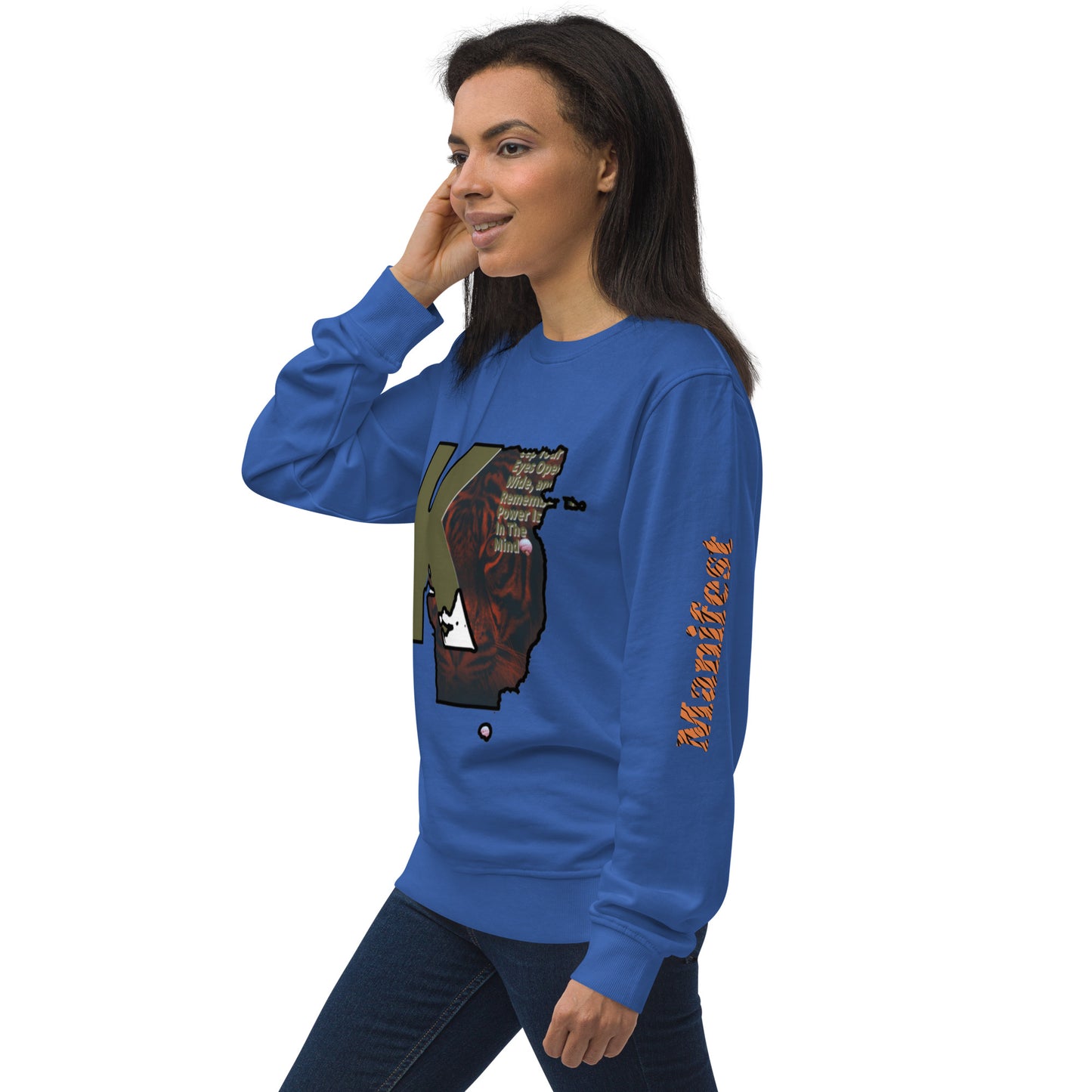Manifest Unisex organic sweatshirt