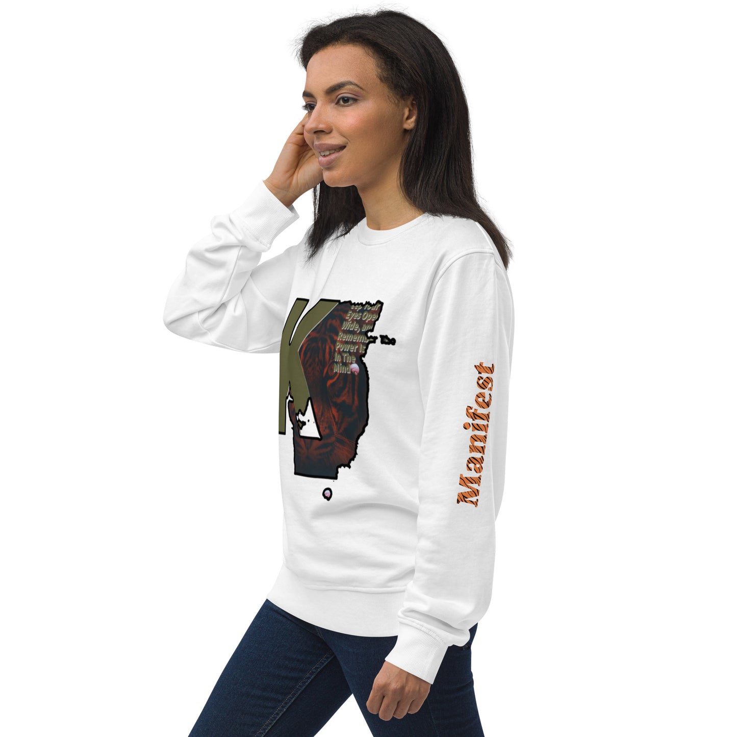 Manifest Unisex organic sweatshirt