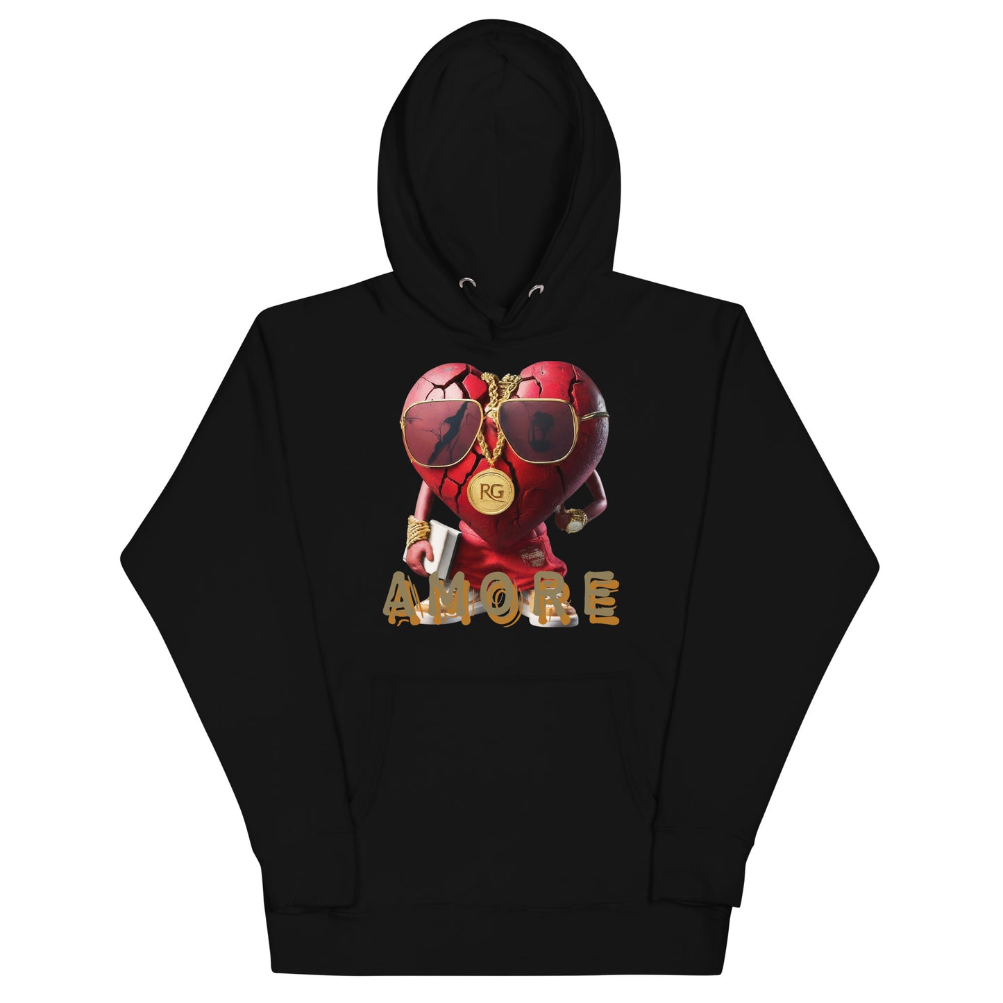 Amore Heart Unisex Hoodie