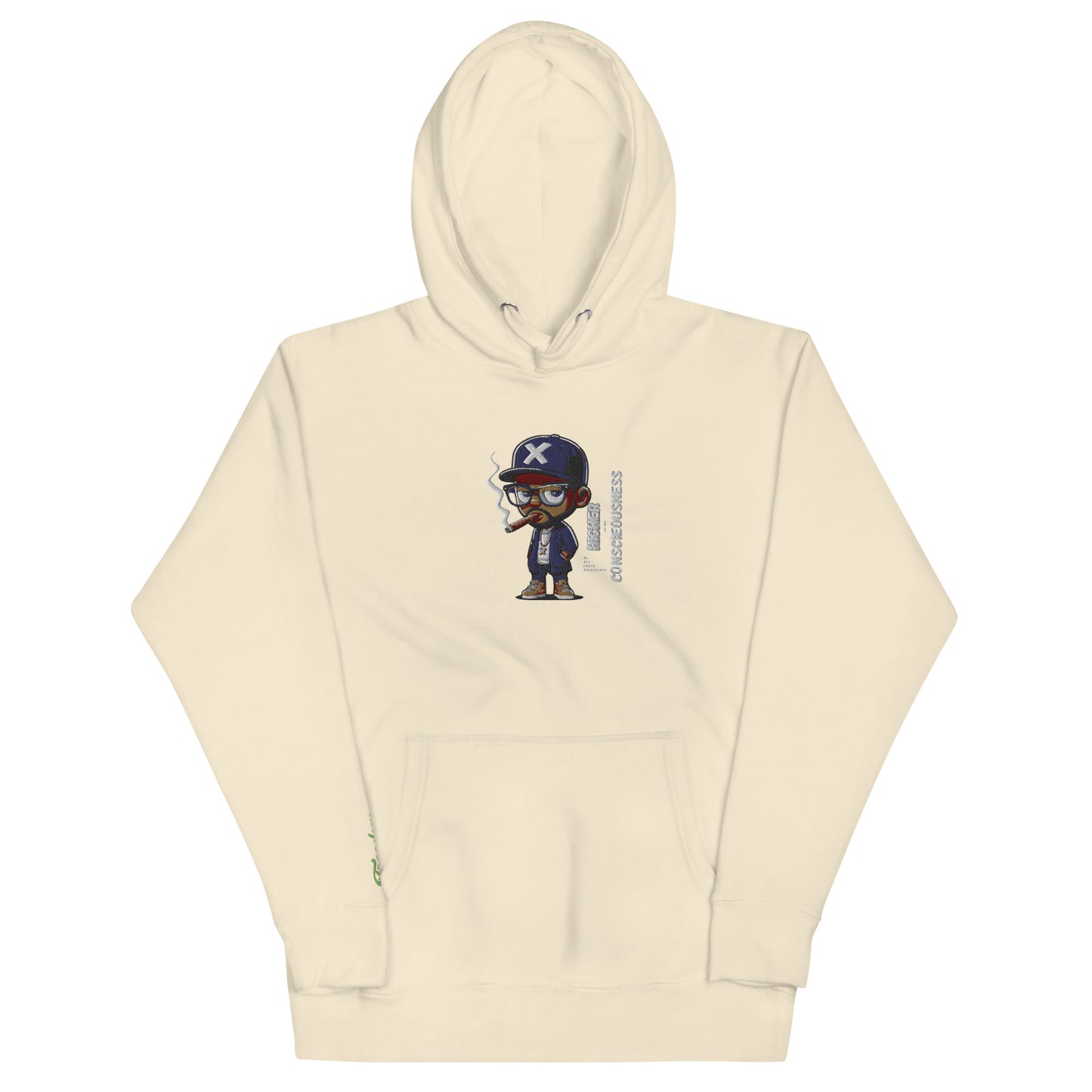 Higher Consciousness Embroidery Hoodie