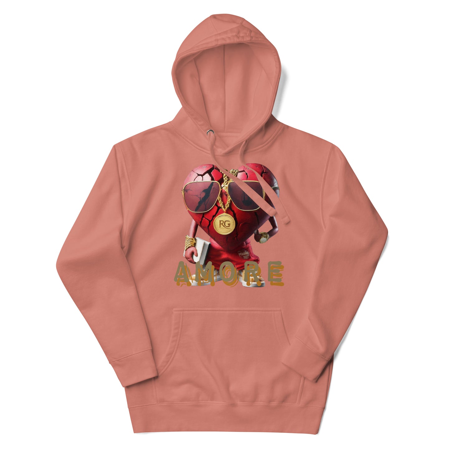 Amore Heart Unisex Hoodie