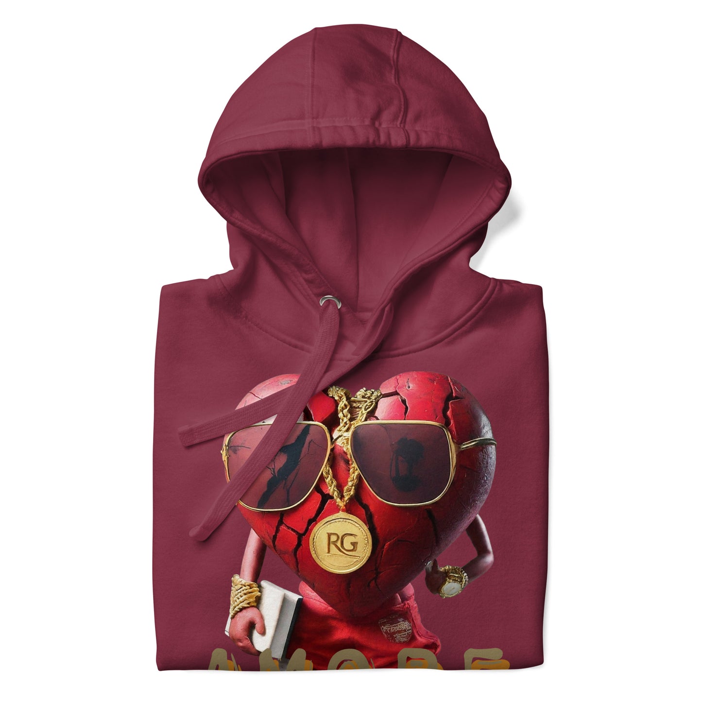 Amore Heart Unisex Hoodie