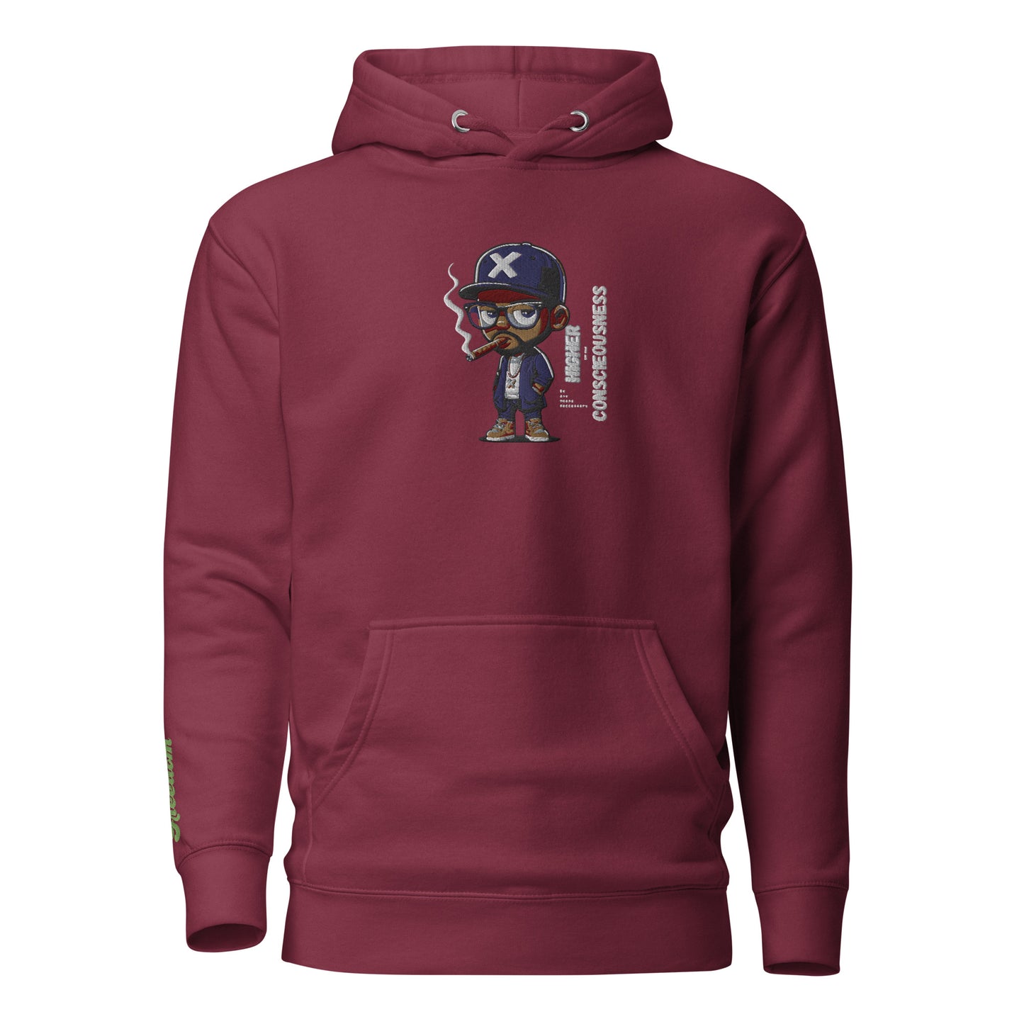 Higher Consciousness Embroidery Hoodie