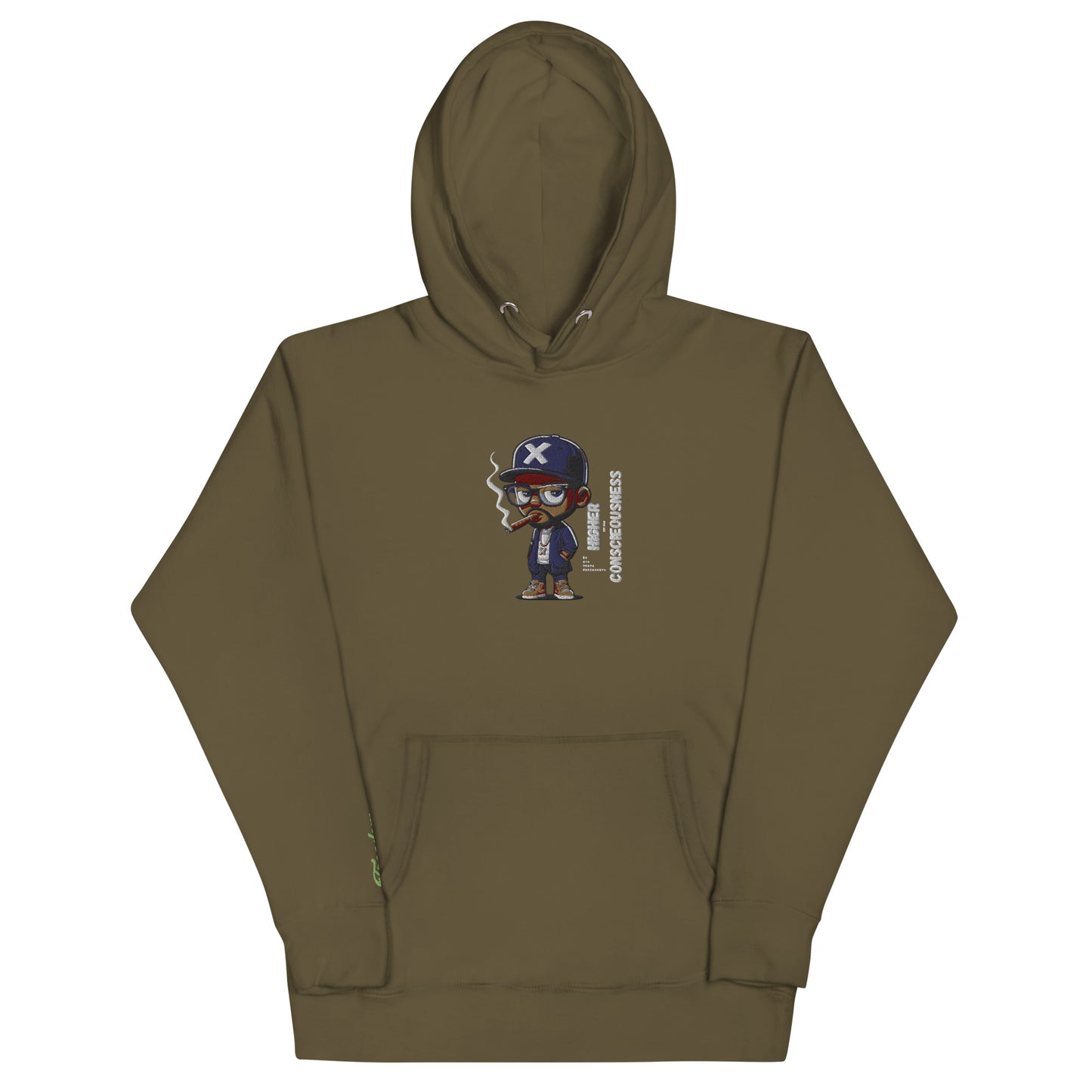 Higher Consciousness Embroidery Hoodie
