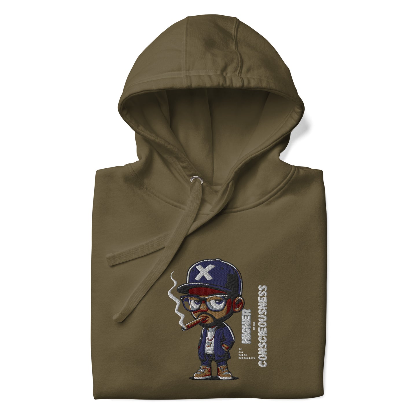 Higher Consciousness Embroidery Hoodie