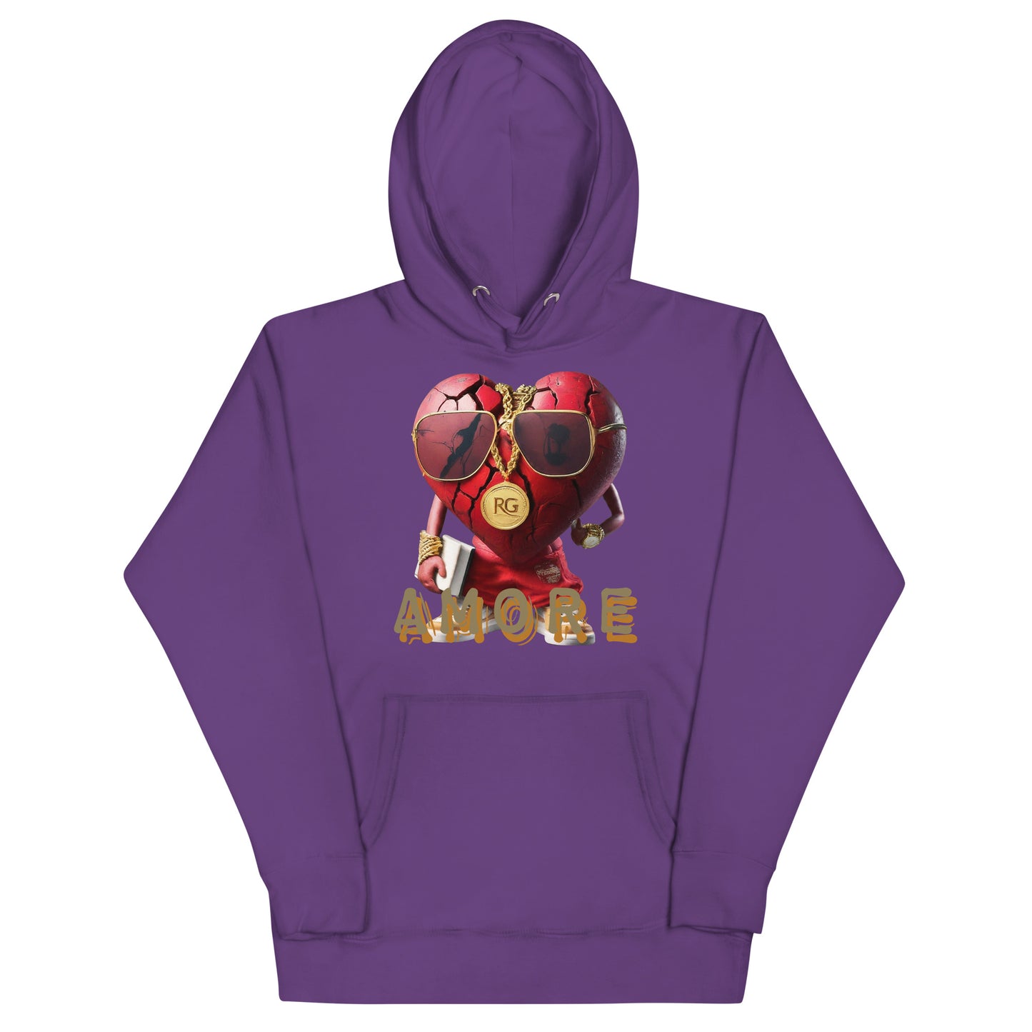 Amore Heart Unisex Hoodie