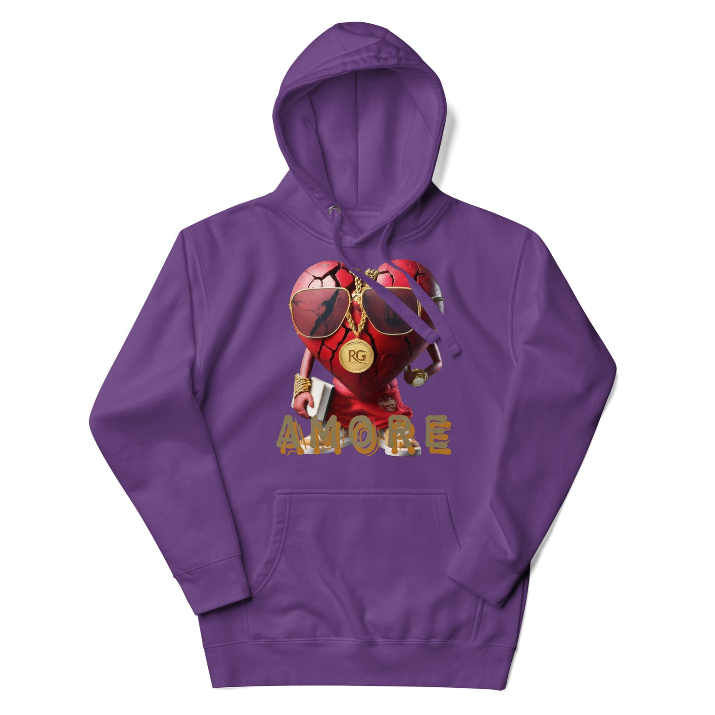 Amore Heart Unisex Hoodie