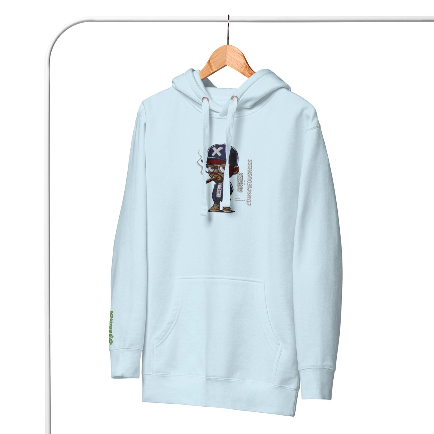 Higher Consciousness Embroidery Hoodie
