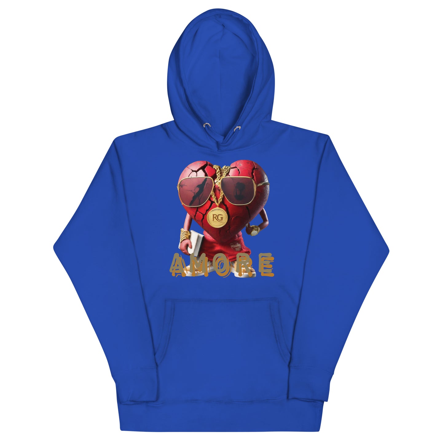 Amore Heart Unisex Hoodie