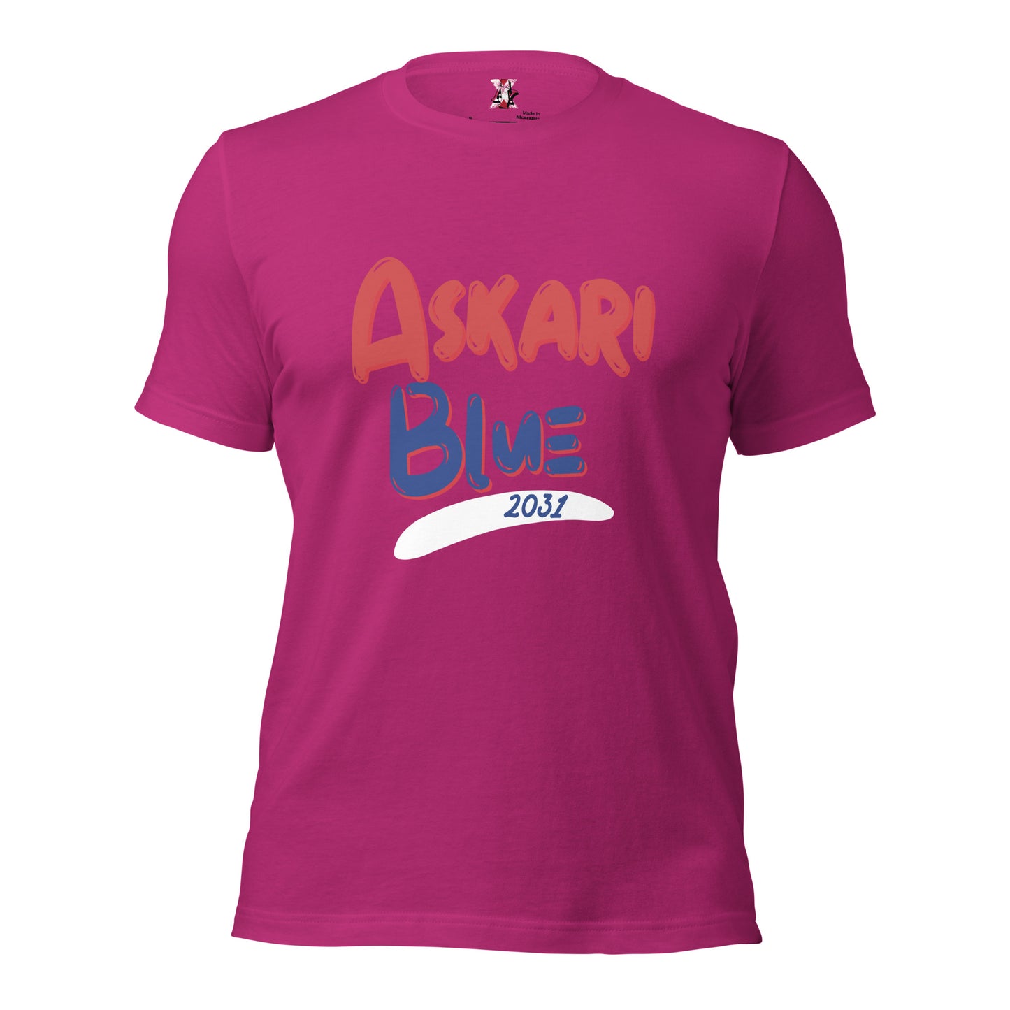Askari Blue t-shirt Amagiri Young