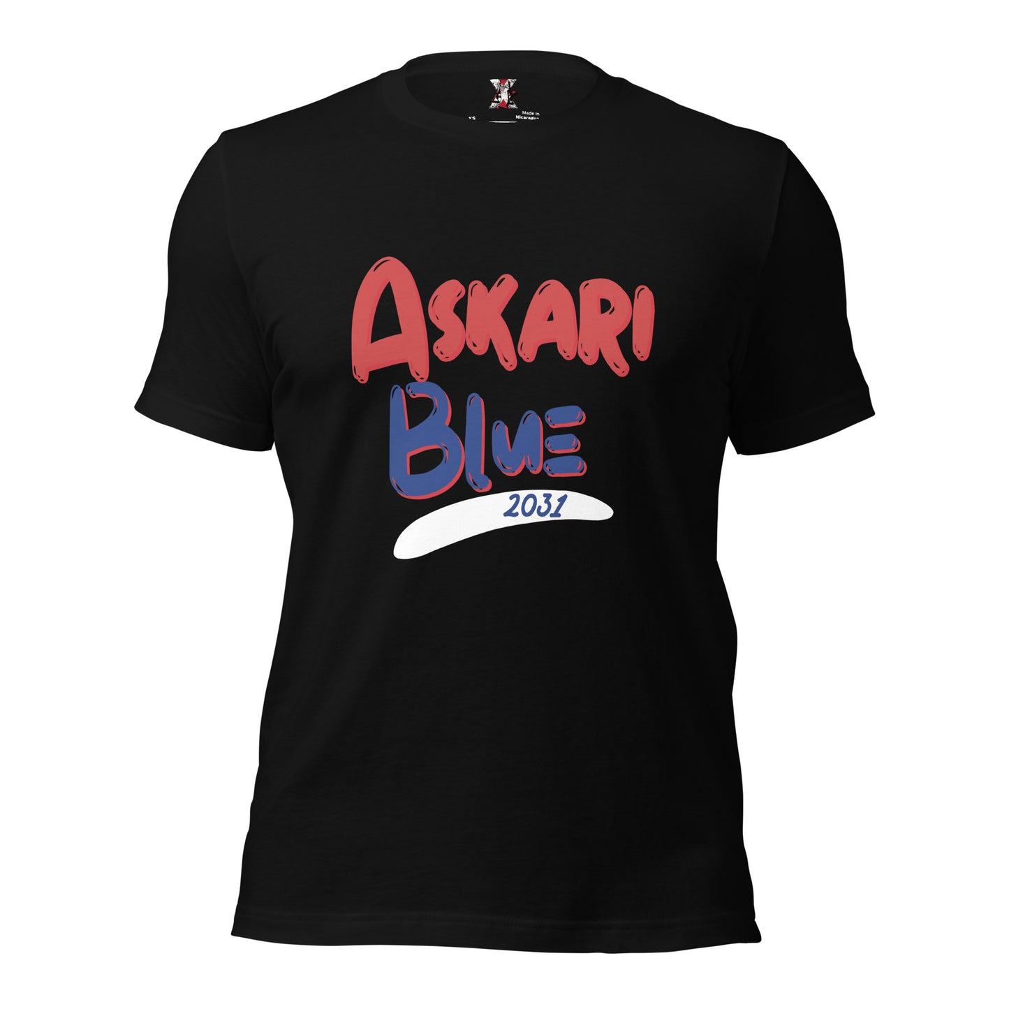 Askari Blue t-shirt Amagiri Young
