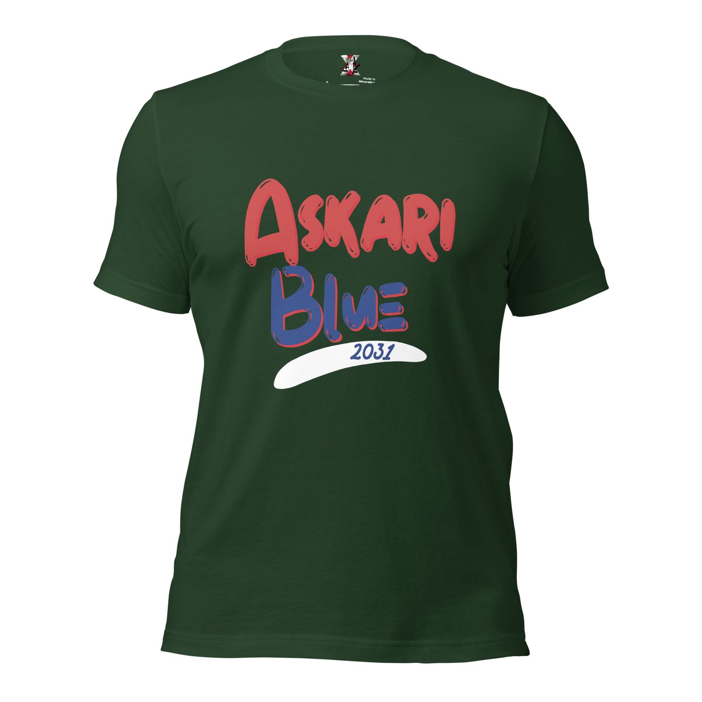 Askari Blue t-shirt Amagiri Young