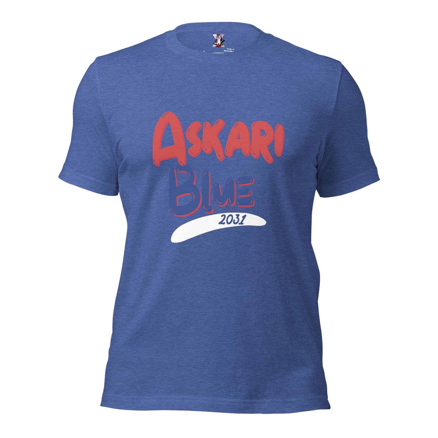 Askari Blue t-shirt Amagiri Young