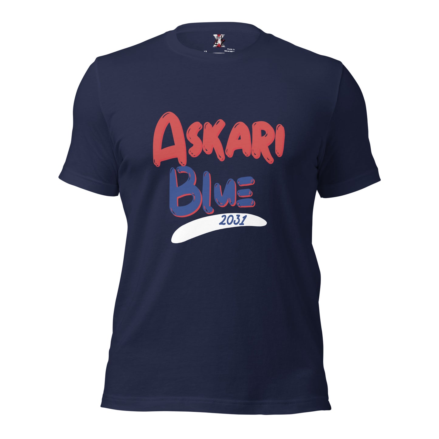 Askari Blue t-shirt Amagiri Young