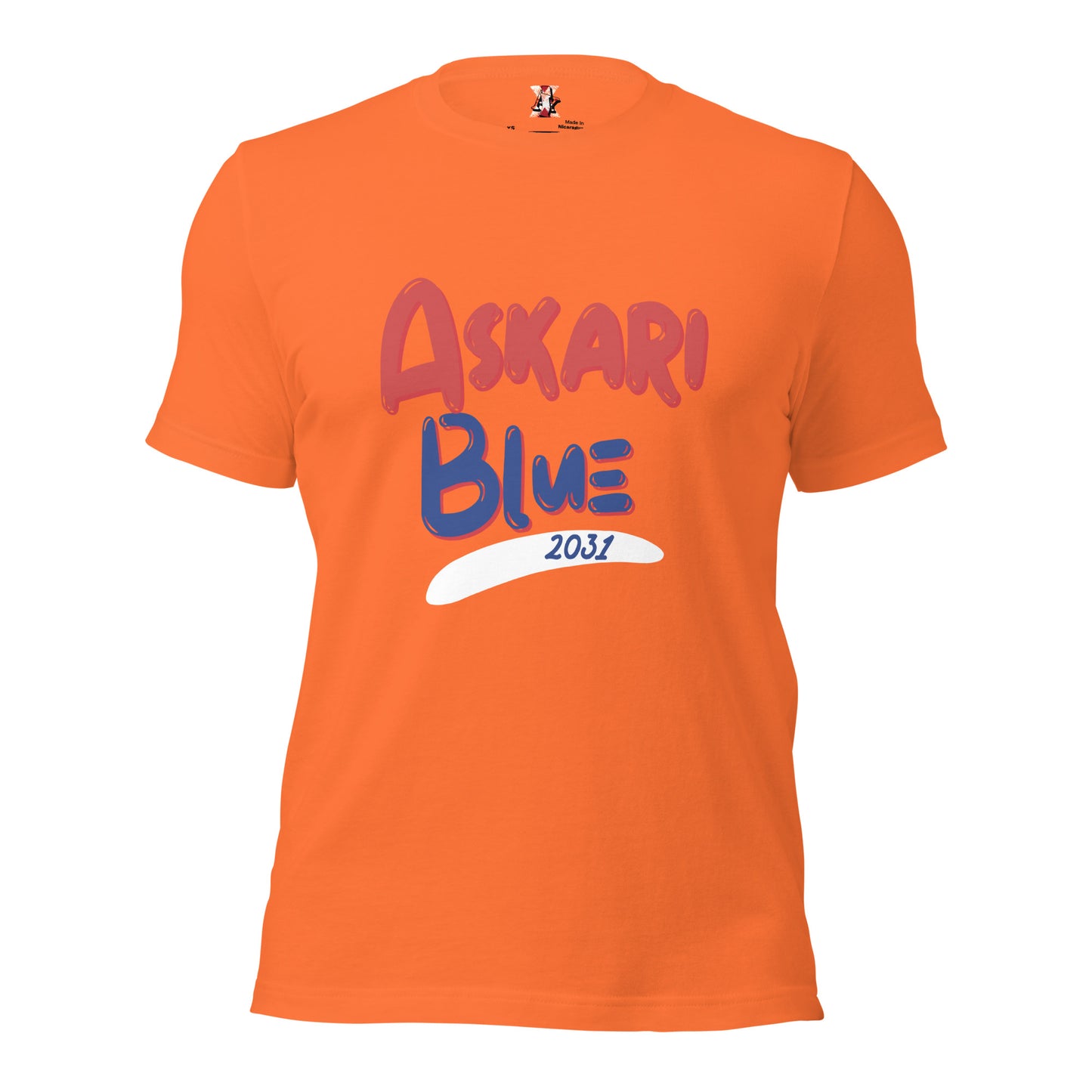 Askari Blue t-shirt Amagiri Young