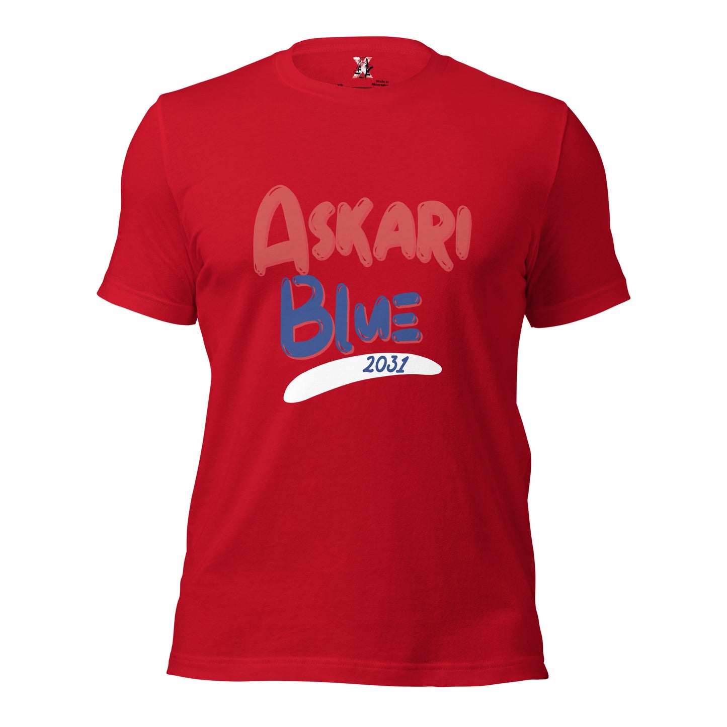 Askari Blue t-shirt Amagiri Young