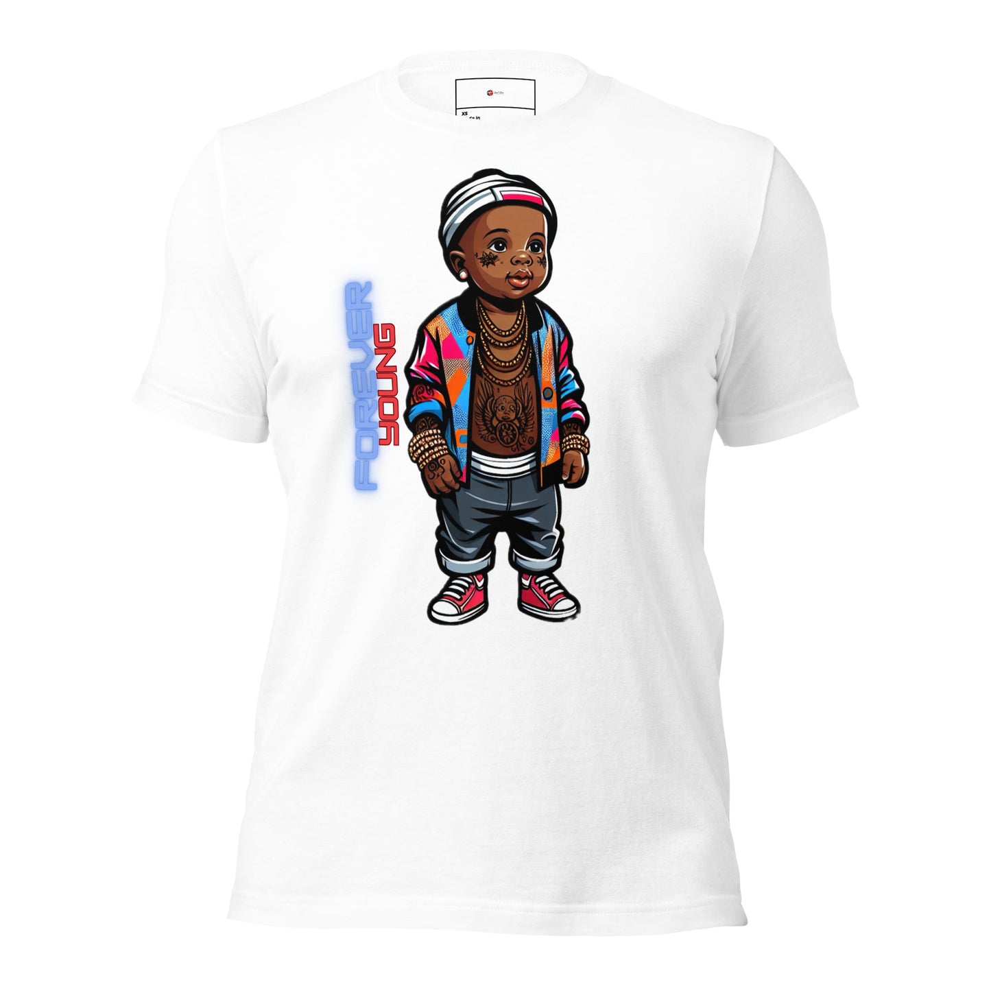 Forever Young by Amagiri Young Unisex t-shirt