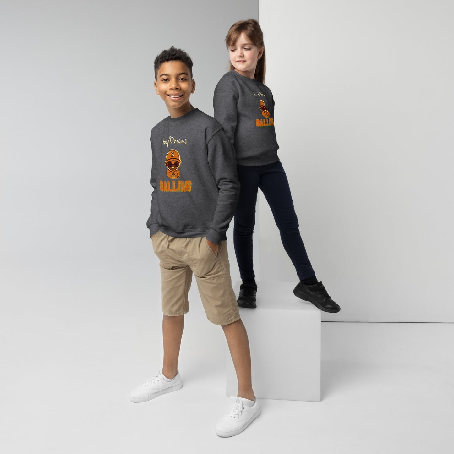 Youth Balling sweatshirt by Amagiri Young