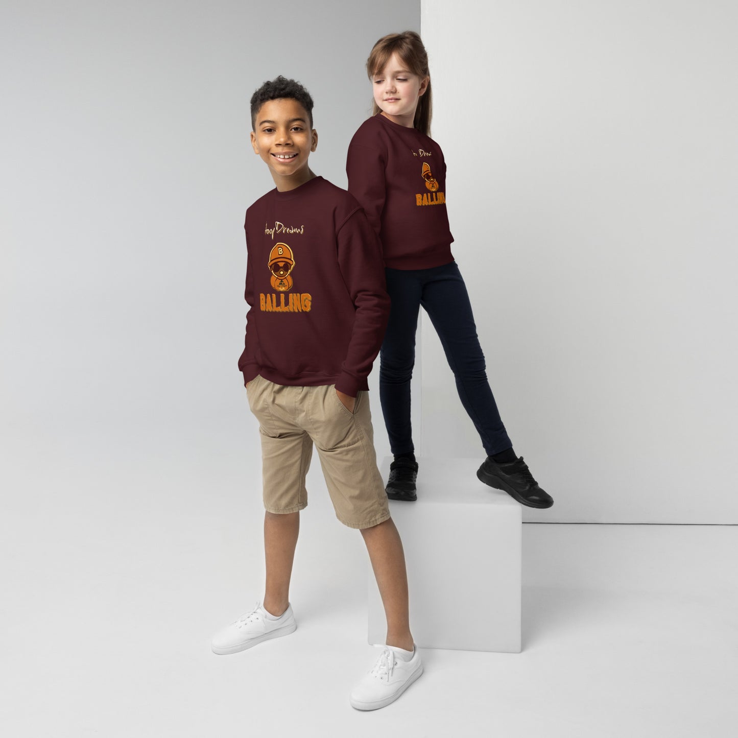 Youth Balling sweatshirt by Amagiri Young