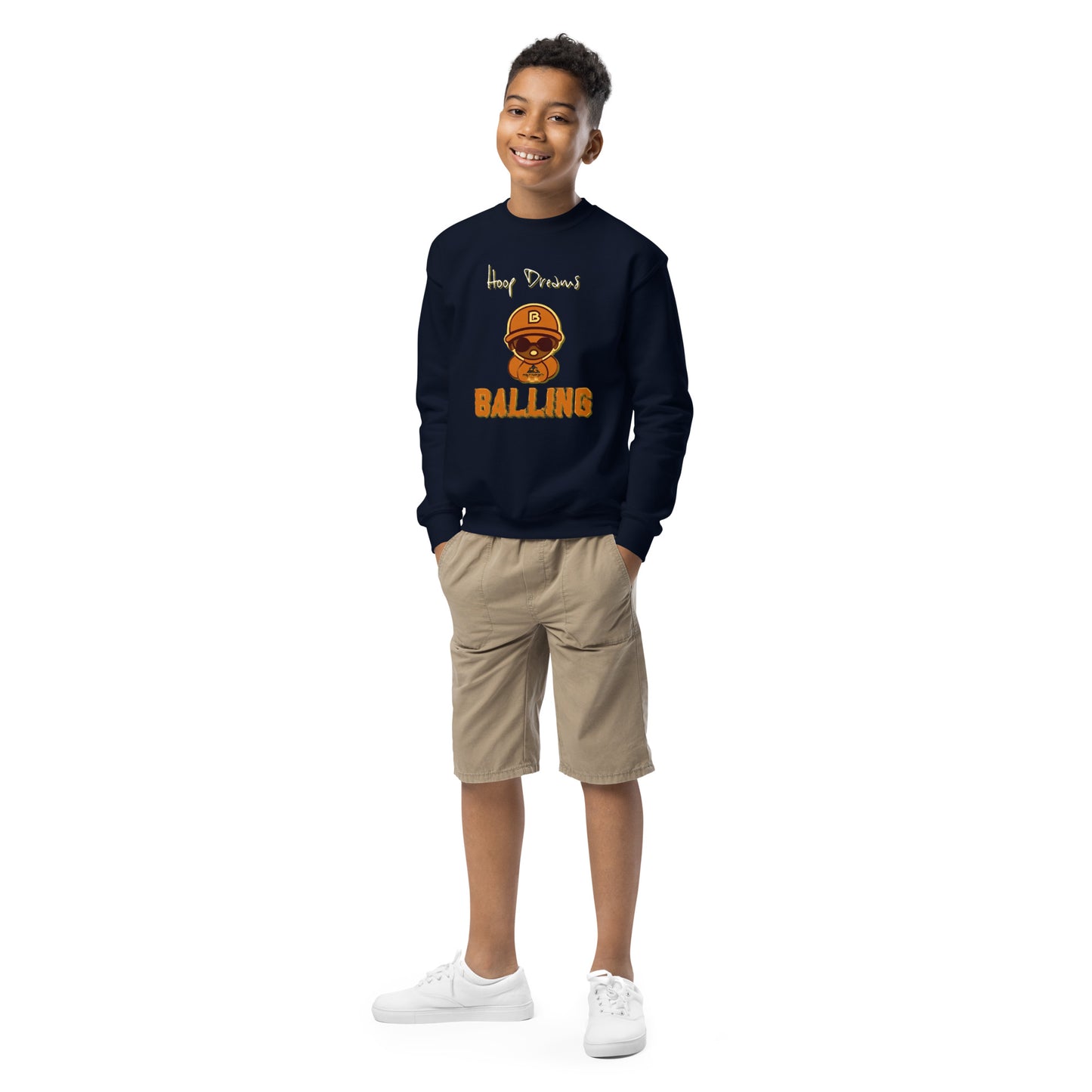 Youth Balling sweatshirt by Amagiri Young
