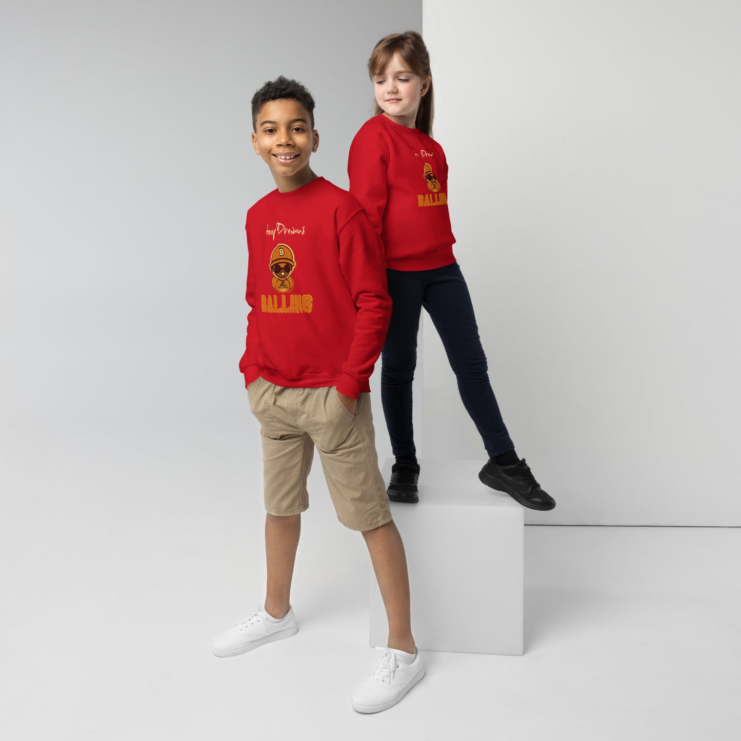 Youth Balling sweatshirt by Amagiri Young