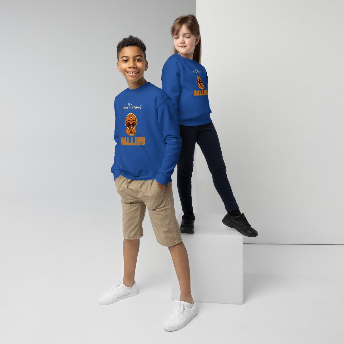 Youth Balling sweatshirt by Amagiri Young