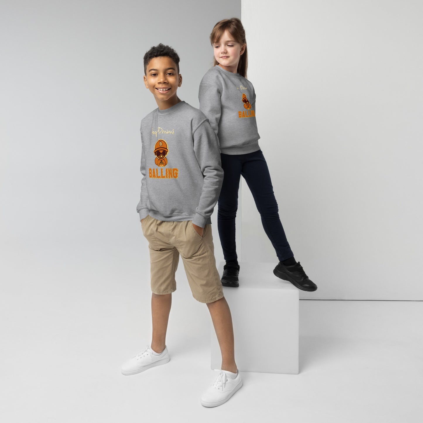 Youth Balling sweatshirt by Amagiri Young