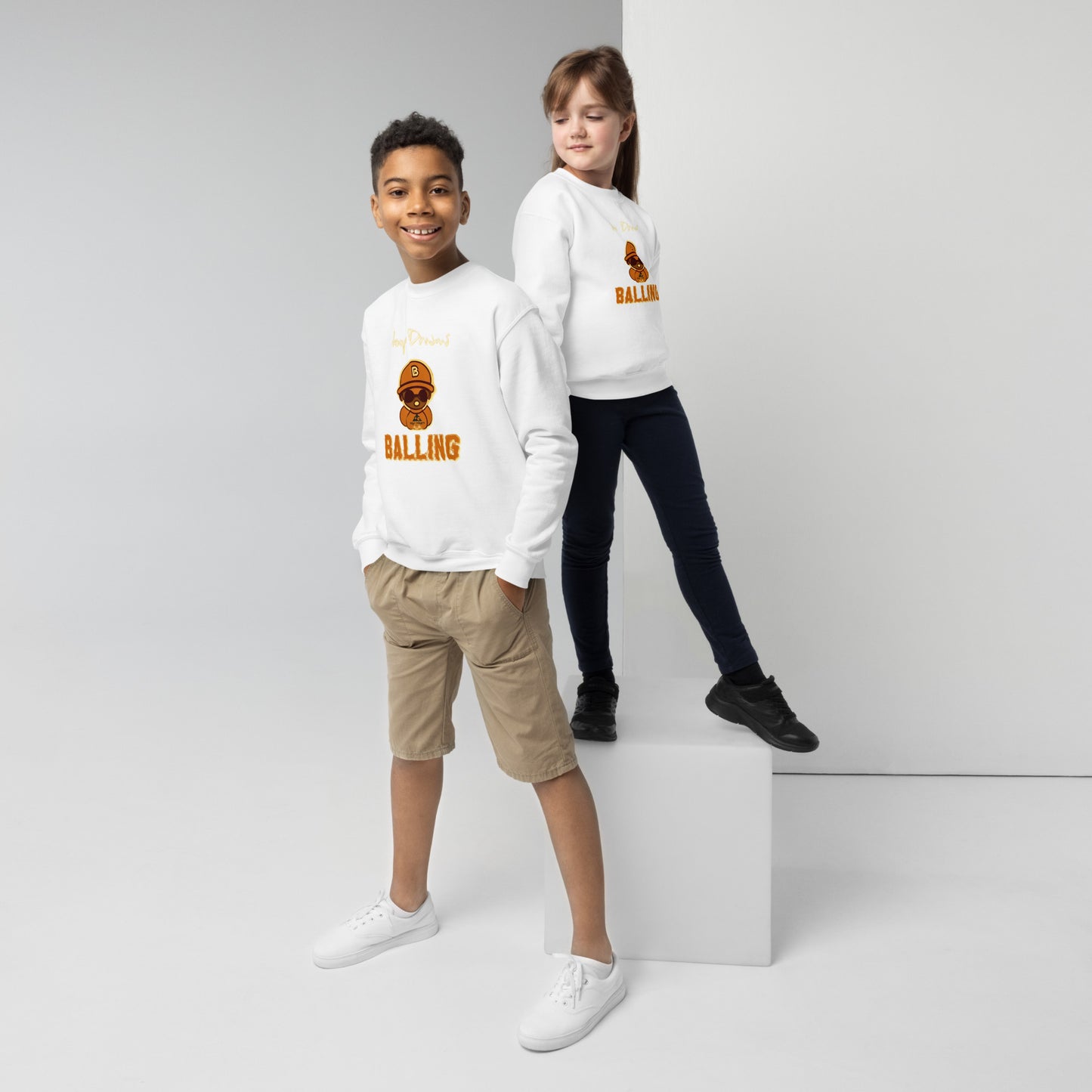 Youth Balling sweatshirt by Amagiri Young