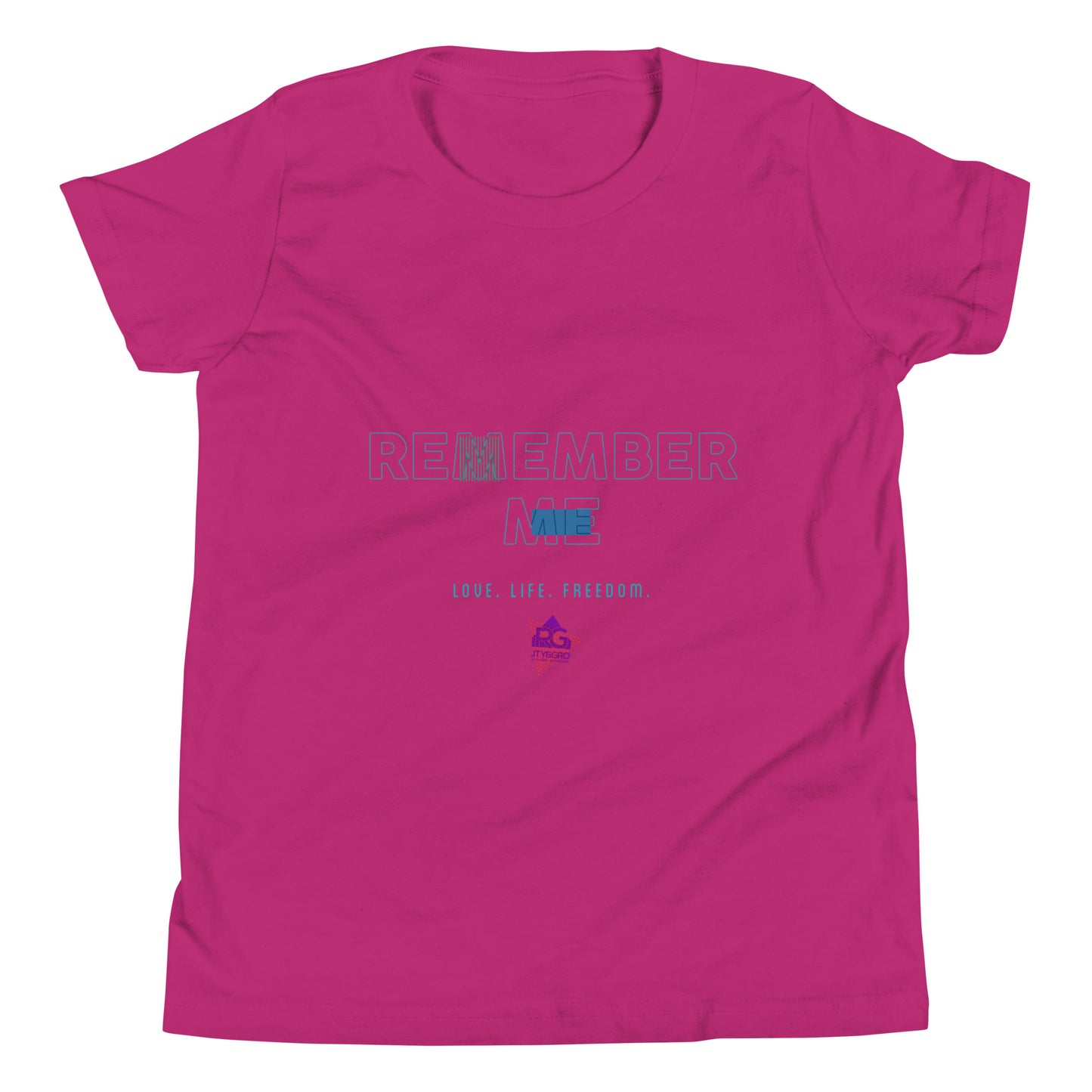 Remember Me Youth Short Sleeve T-Shirt by Princess Lia