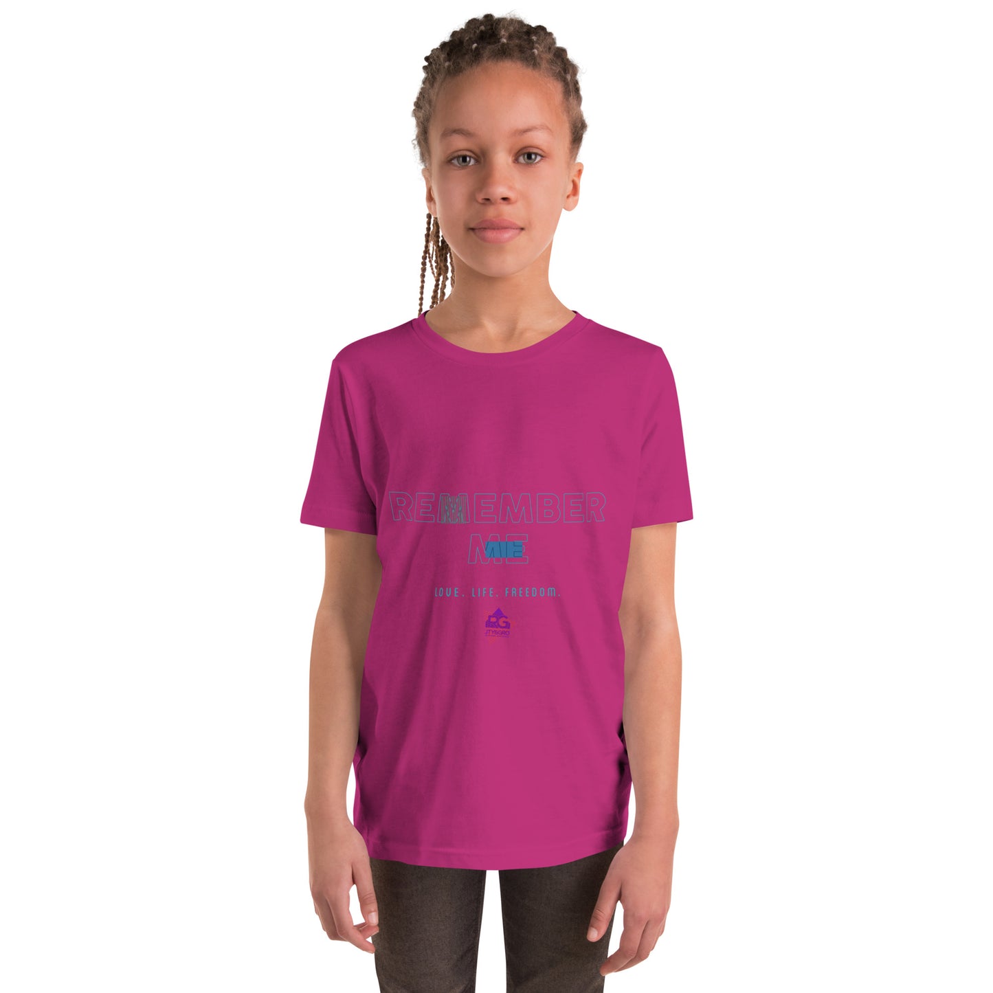 Remember Me Youth Short Sleeve T-Shirt by Princess Lia