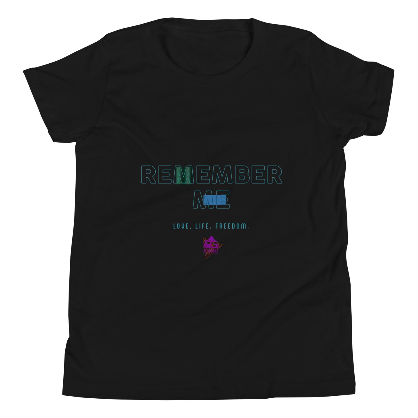 Remember Me Youth Short Sleeve T-Shirt by Princess Lia