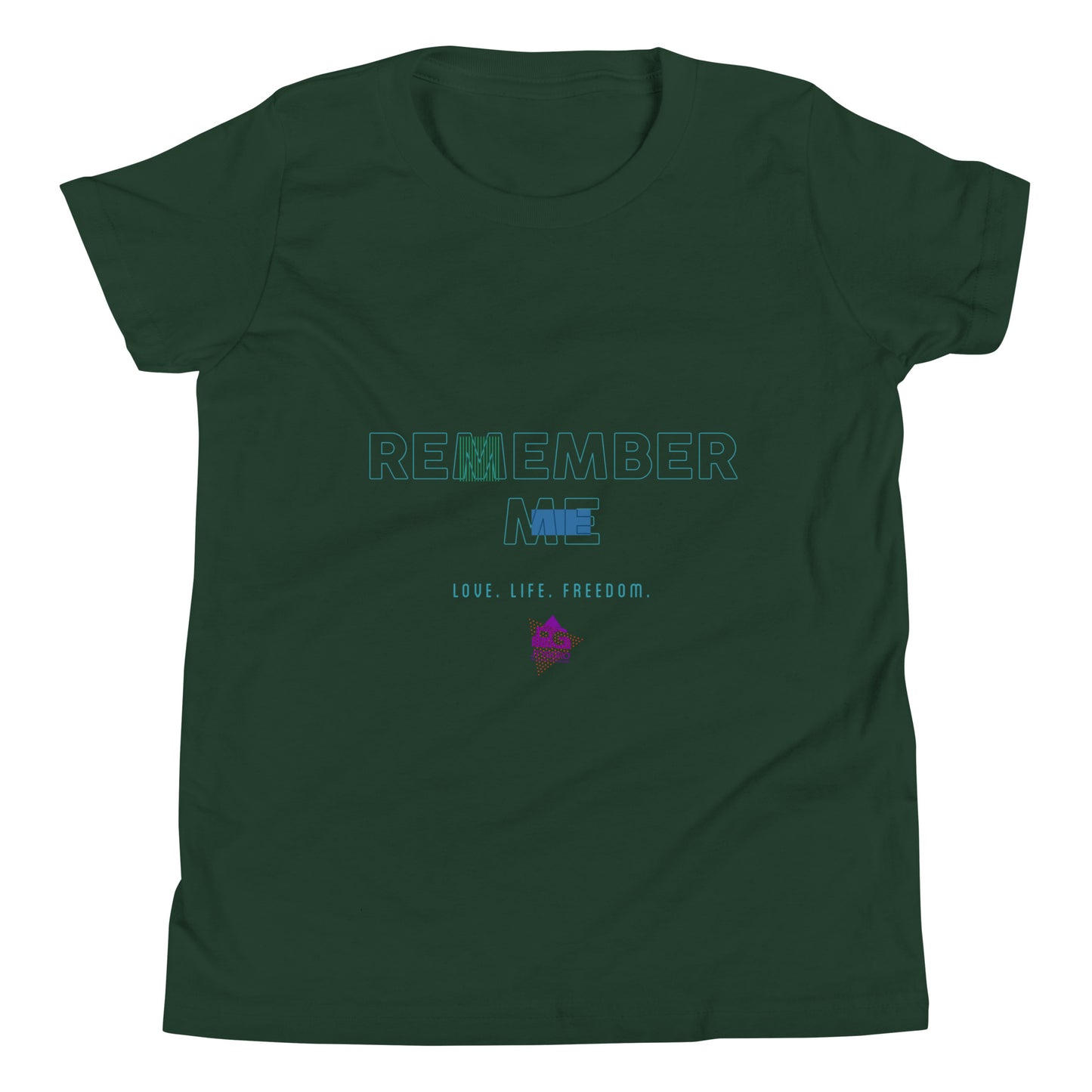 Remember Me Youth Short Sleeve T-Shirt by Princess Lia