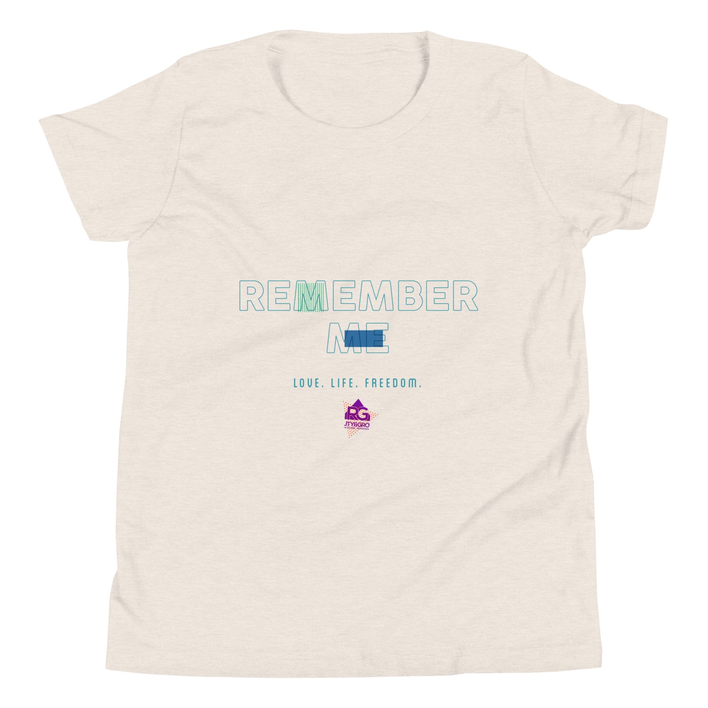 Remember Me Youth Short Sleeve T-Shirt by Princess Lia