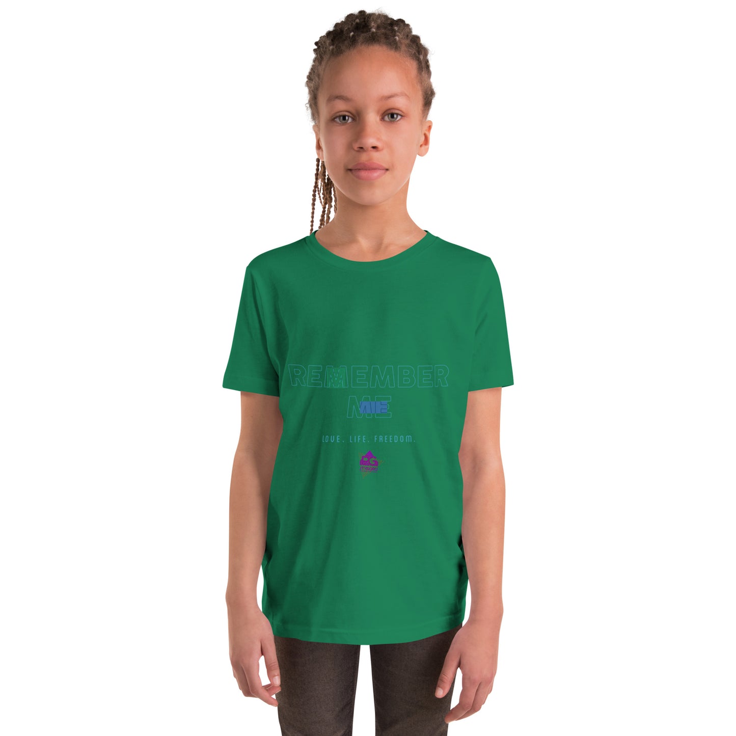Remember Me Youth Short Sleeve T-Shirt by Princess Lia