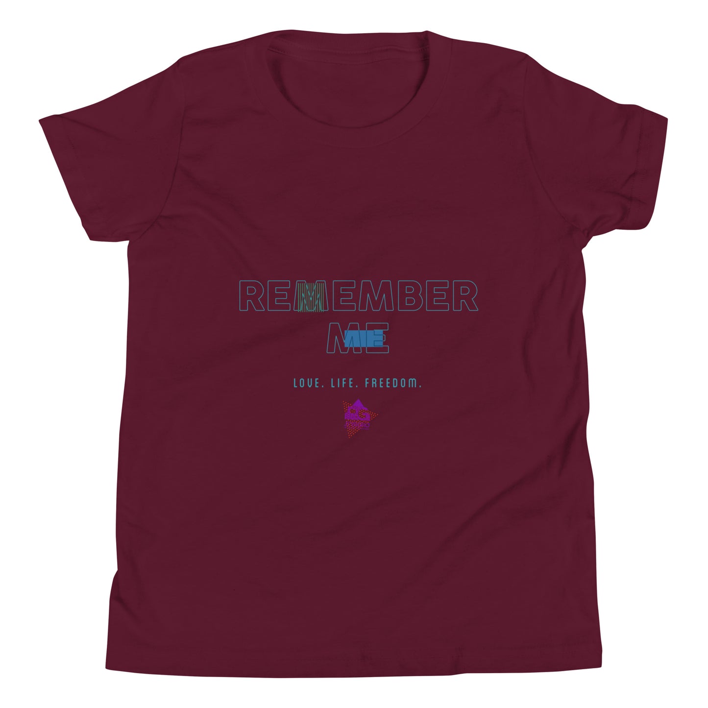 Remember Me Youth Short Sleeve T-Shirt by Princess Lia