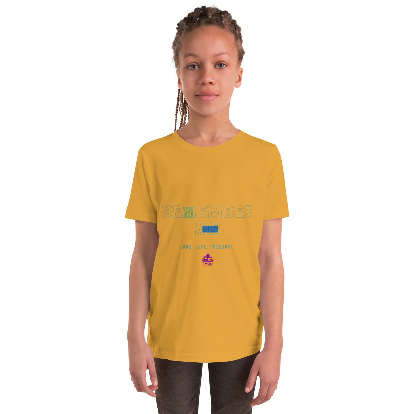 Remember Me Youth Short Sleeve T-Shirt by Princess Lia