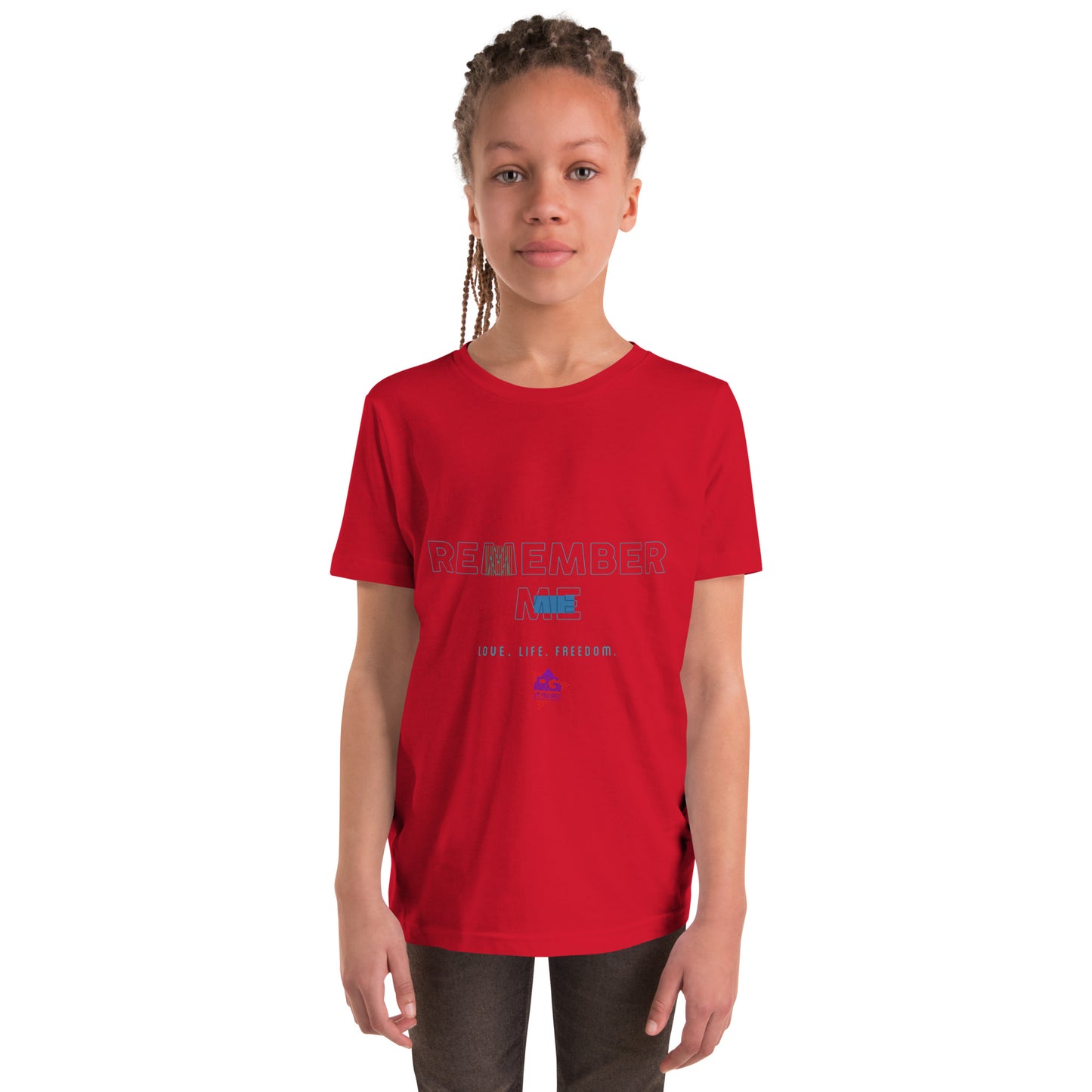 Remember Me Youth Short Sleeve T-Shirt by Princess Lia