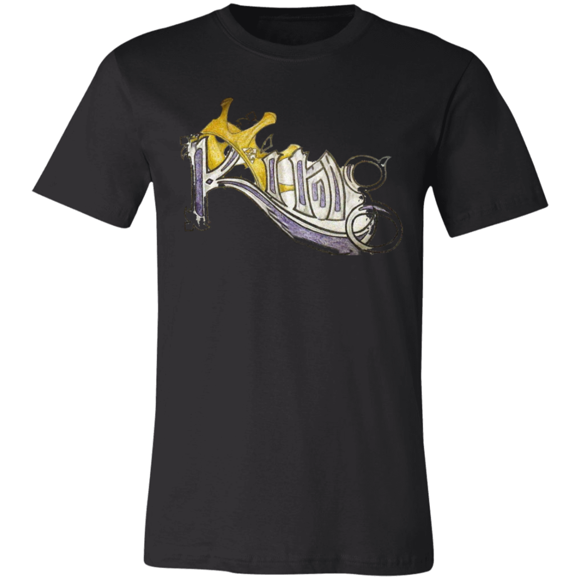 King Unisex Jersey Short-Sleeve T-Shirt by Amagiri Young