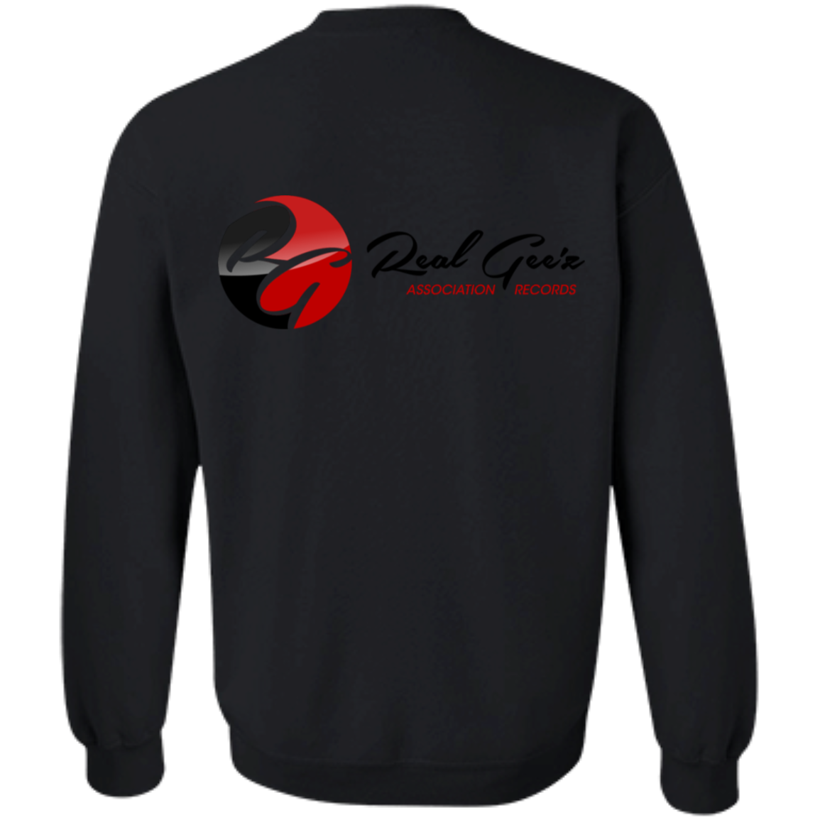 Real Geez Crewneck Pullover Sweatshirt 8 oz.