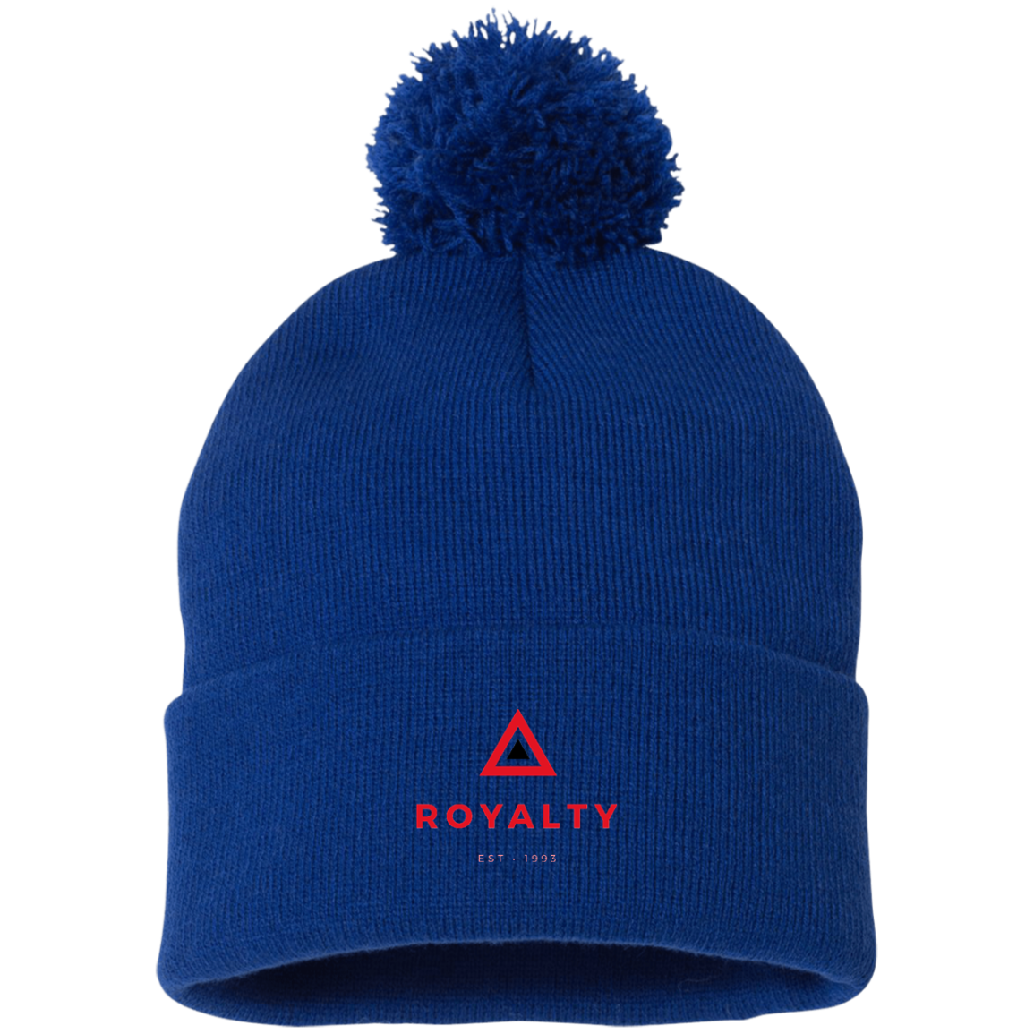 Royalty Pom Pom Knit Cap
