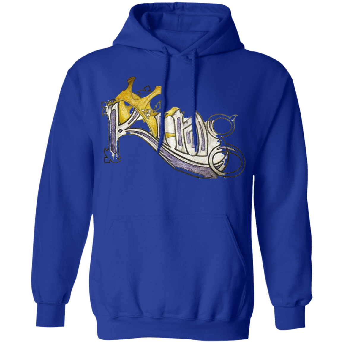 King Pullover Hoodie by Amagiri Young