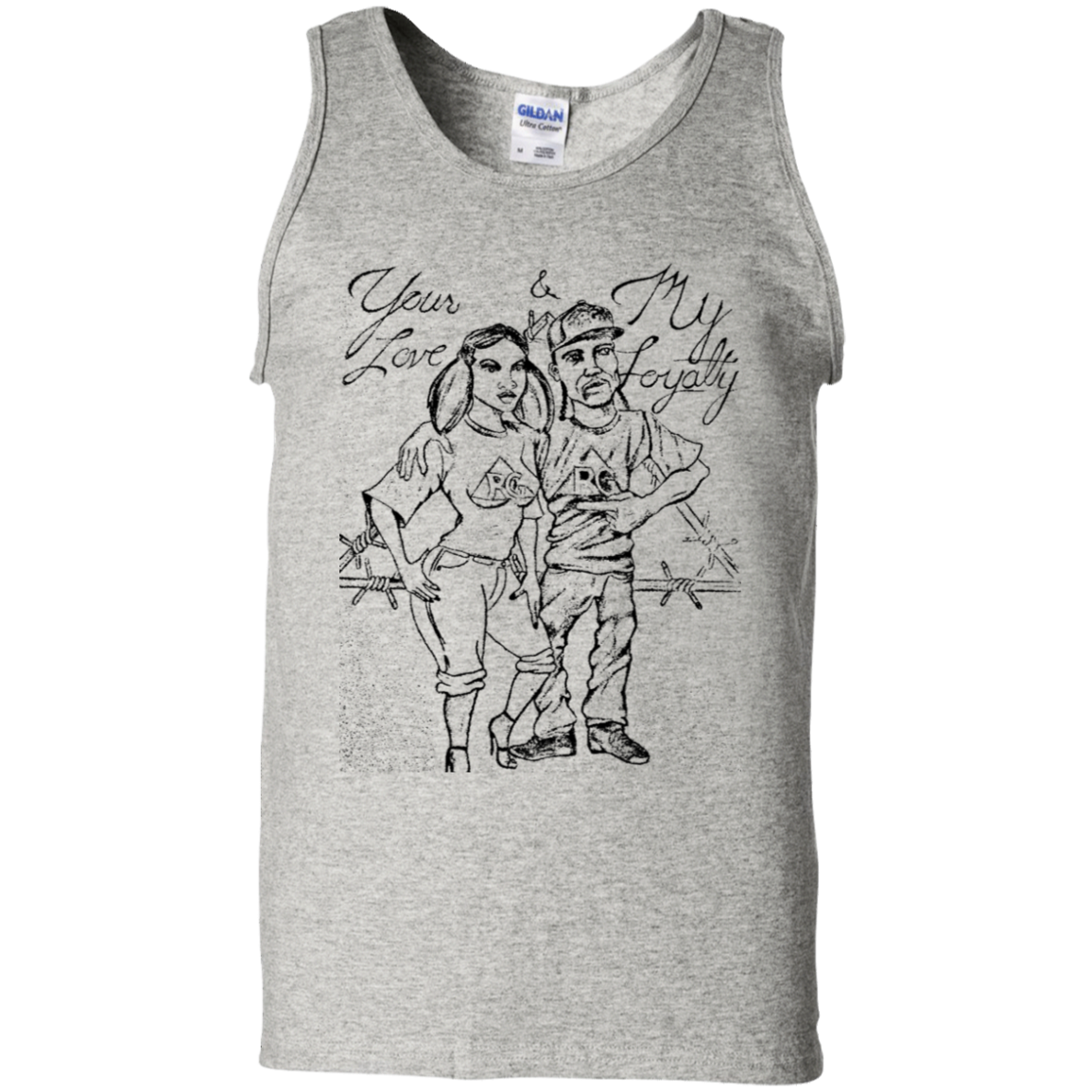 My Love Your Loyalty 100% Cotton Tank Top