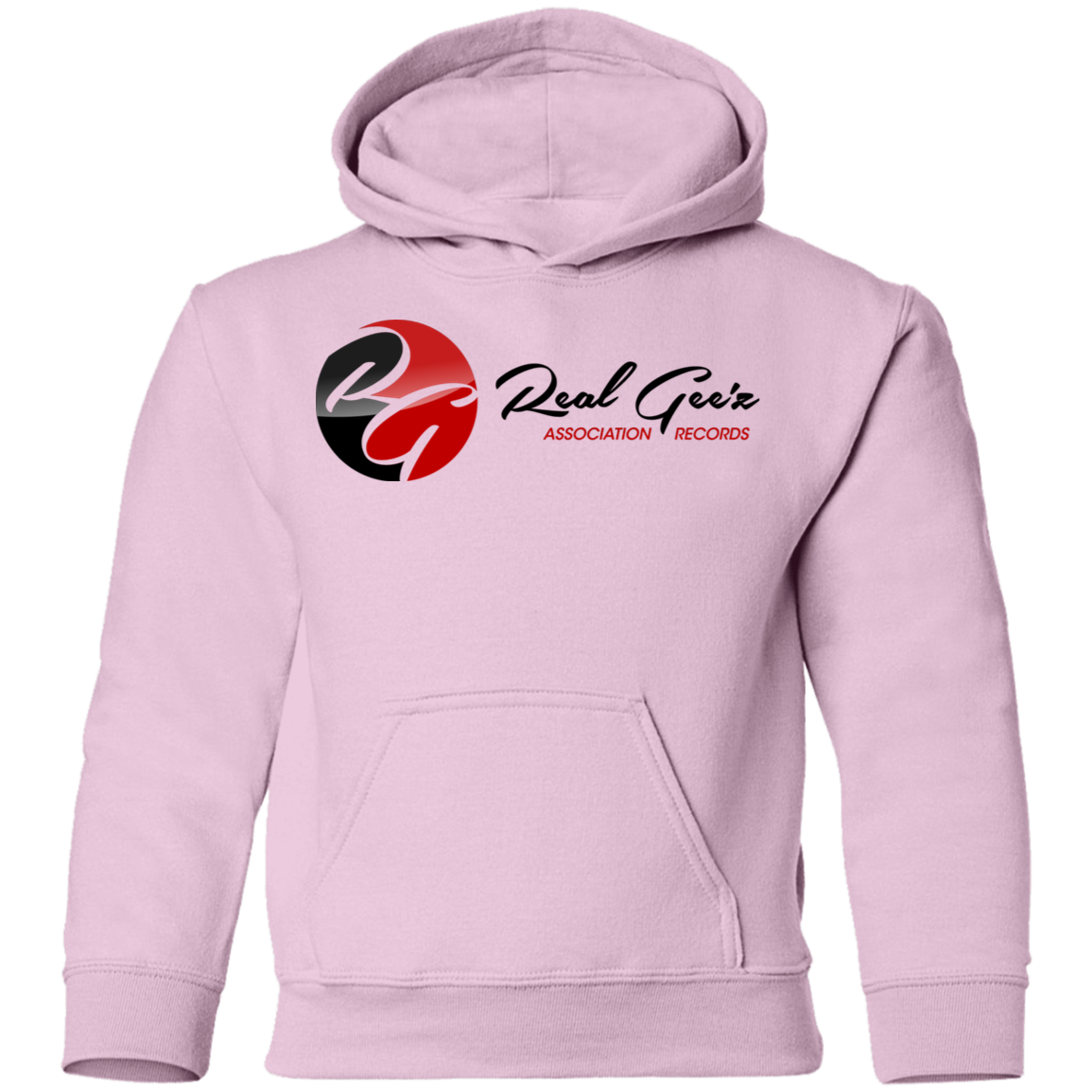 Real Geez Youth Pullover Hoodie Front